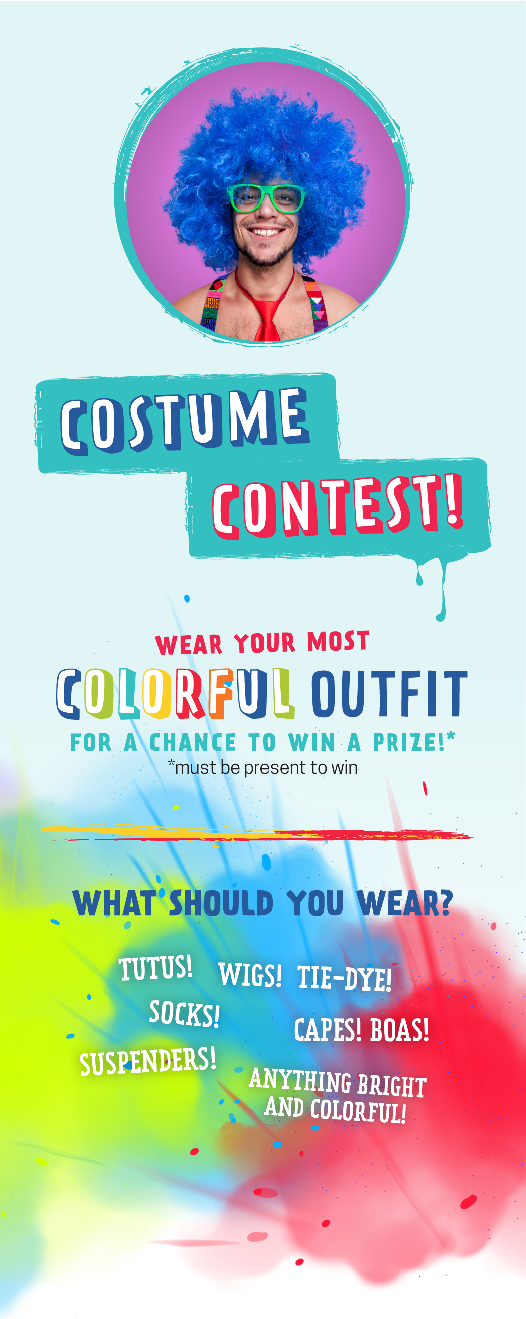 BTC Area Youth Benefit Color Run 5k costume contest